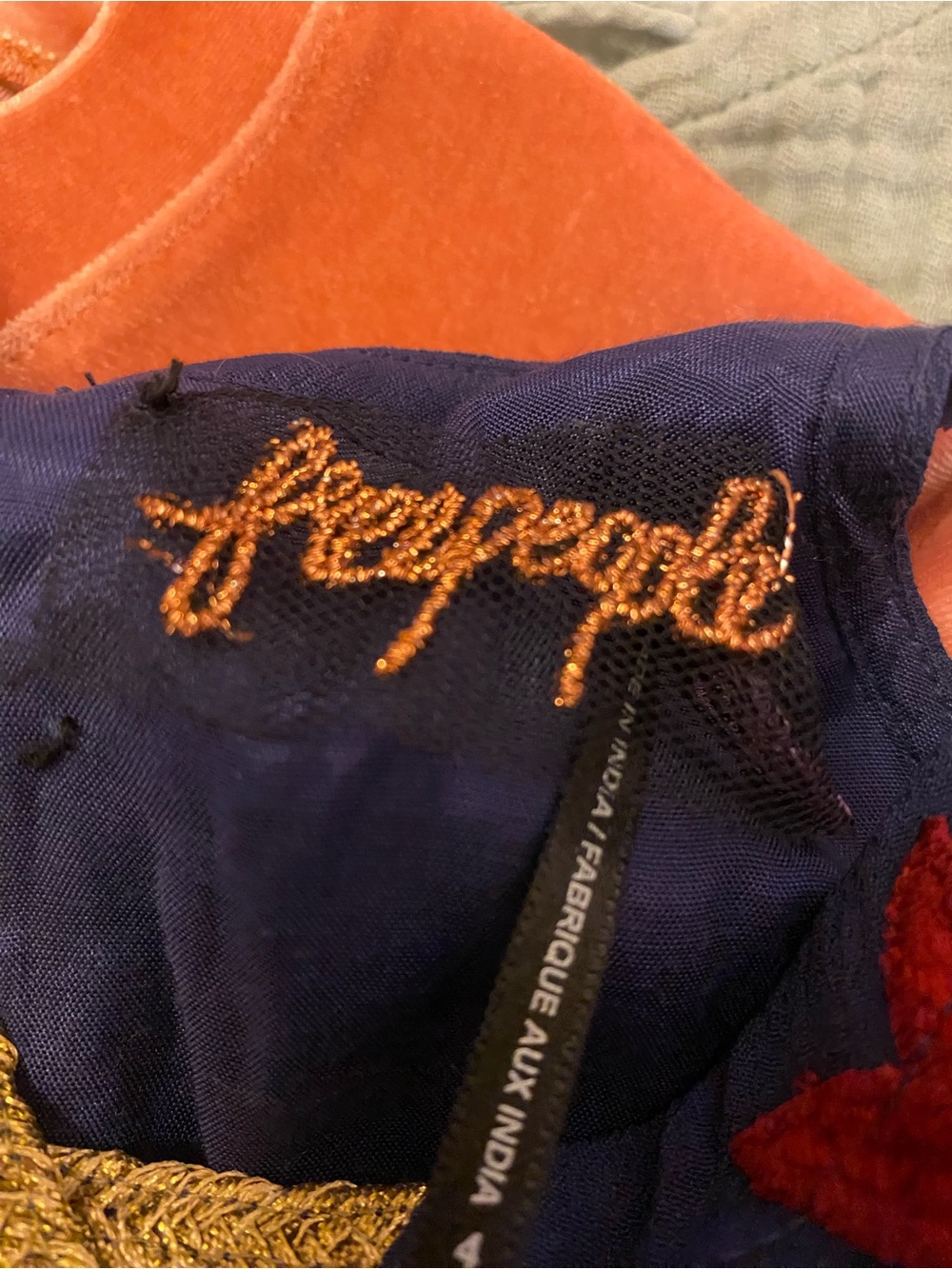 Free People Velvet Hedge Maze Dress - Picture 8 of 11